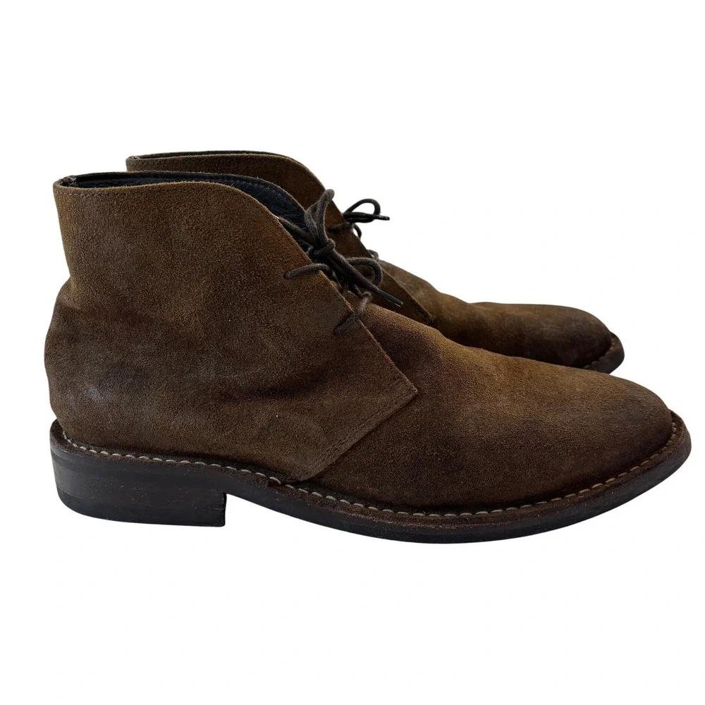 Thursday Everyday Scout Brown WeatherSafe Suede Chukka Boots Men's 9